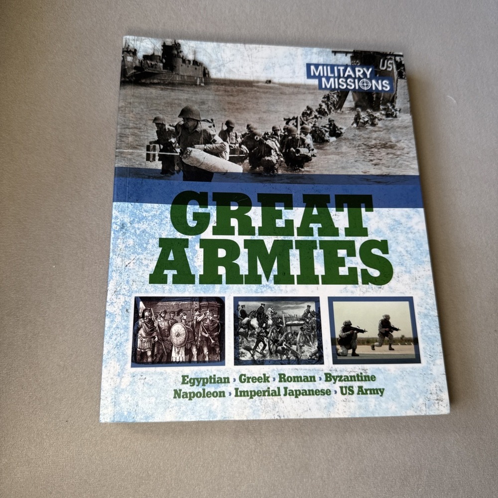 Military Missions Great Armies Parragon Book 2016 Paperback History Educational
